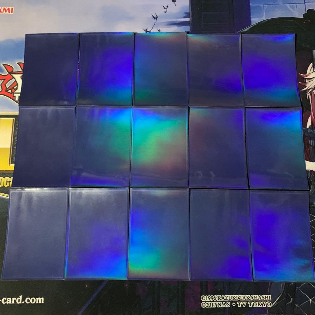 遊戯王 スリーブ オベリスクブルー 15枚 プロテクター オベブル GX