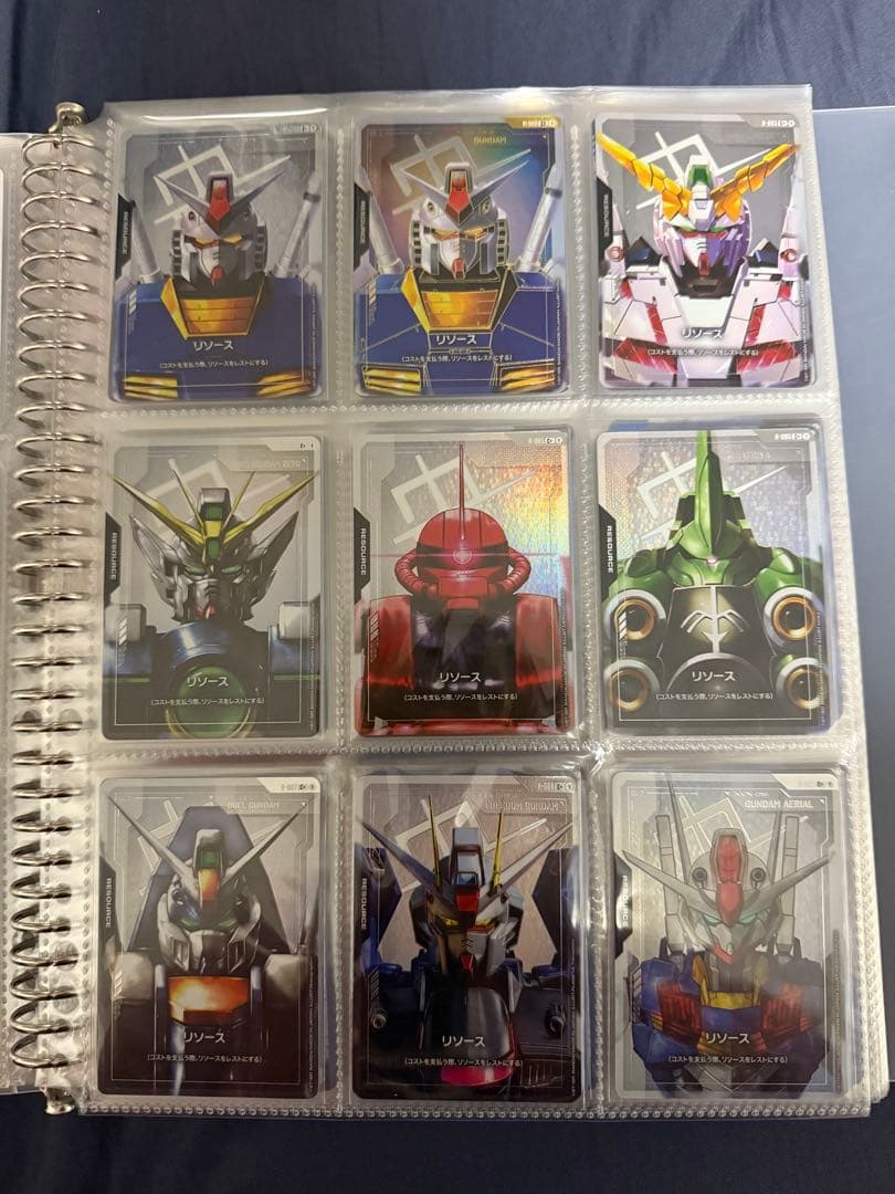 ガンダムカードゲーム GD01 LR以下 フルコンプ 1枚ずつ コレクション用