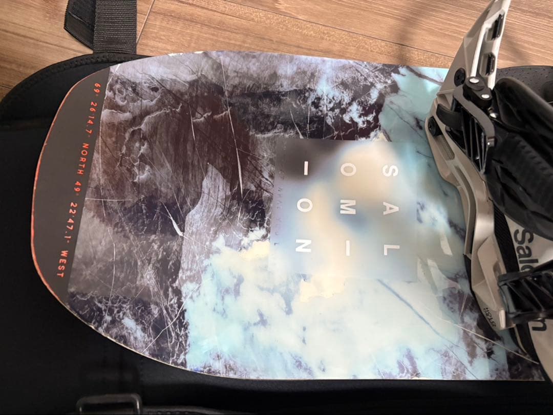Salomon super8 151cm hologram スノーボード