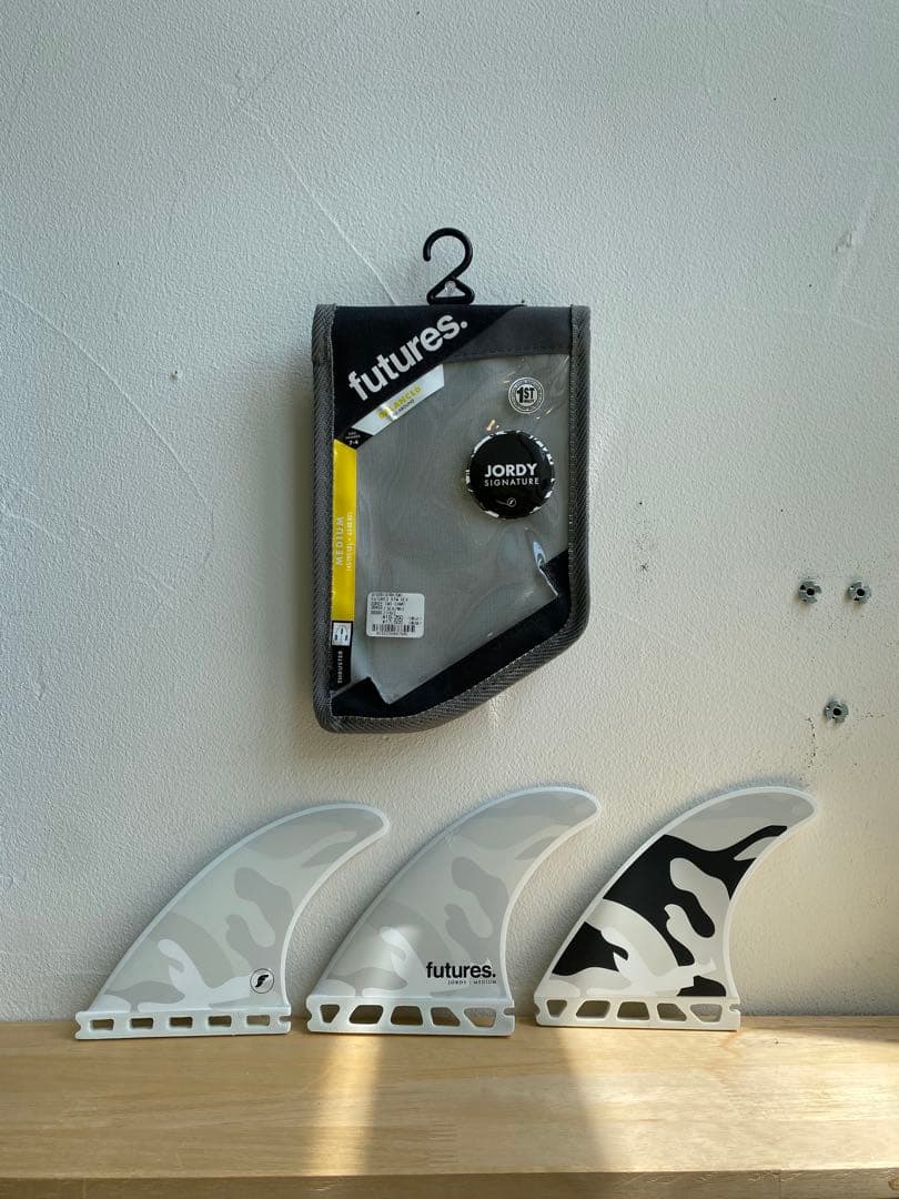 新品　futures Jordy Smith トライフィン 3枚セット保証書付き