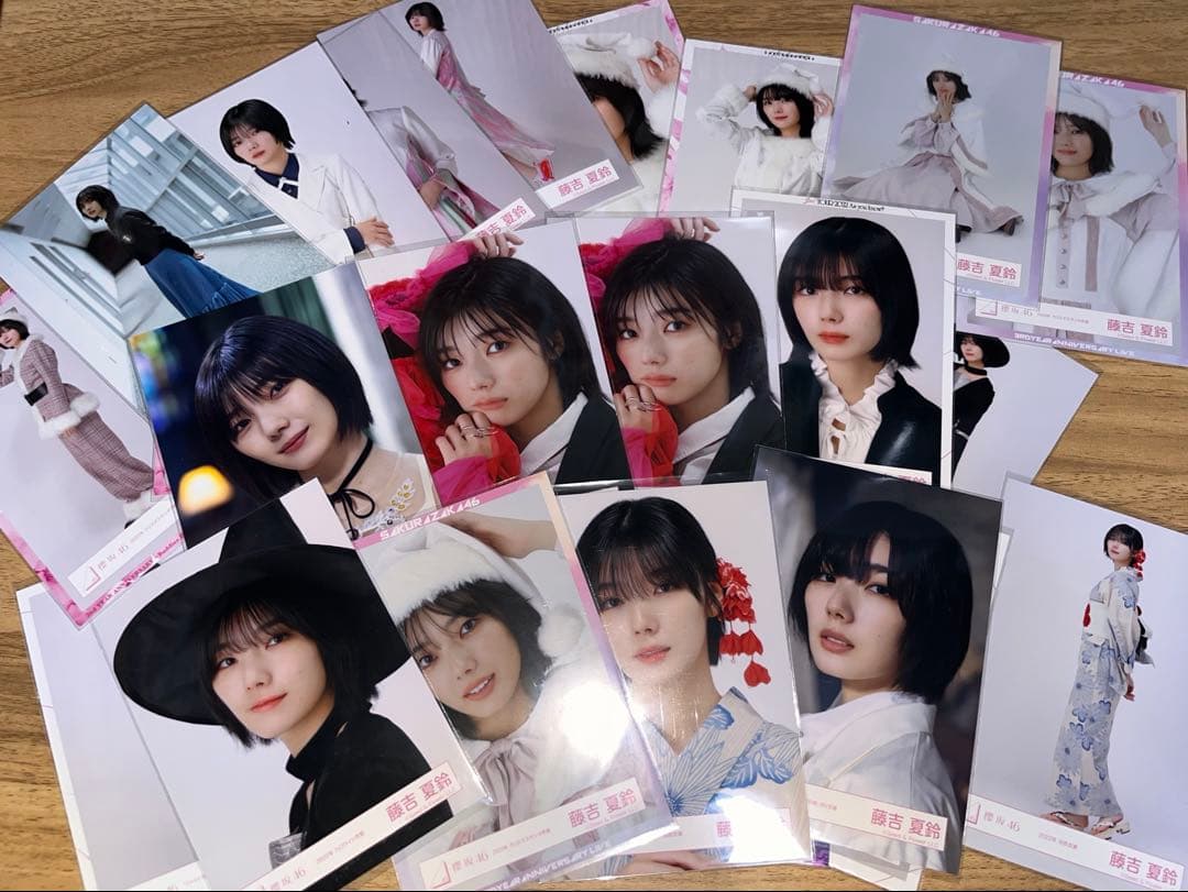 櫻坂46 藤吉夏鈴 生写真 まとめ売り バラ売り