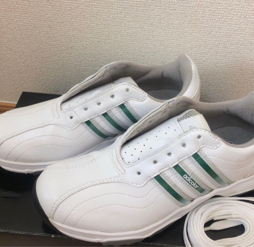 新品同様★アディダスゴルフシューズ★レディース★23cmセンチ