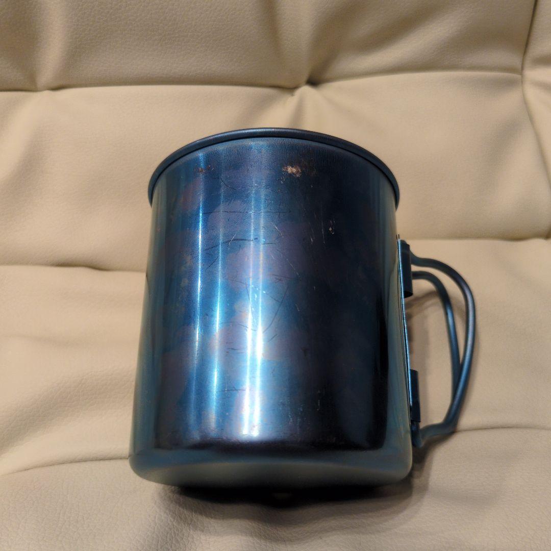 スノーピーク　チタンシングルマグ　ブルー