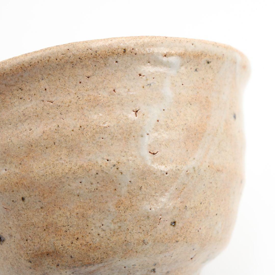 十世 坂高麗左衛門作 萩焼 茶碗 裏千家十四代 淡々斎書付　M559　NT7