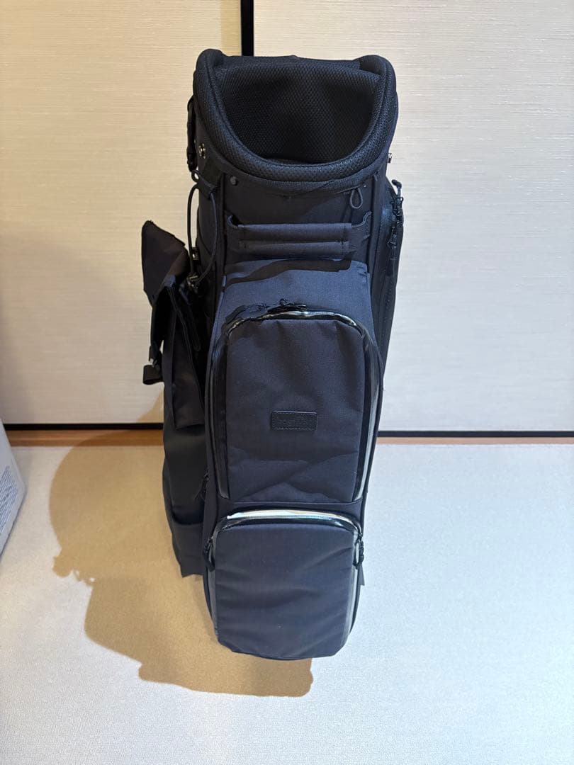 bagjack golf キャディバッグ　ブラック　カートバッグ