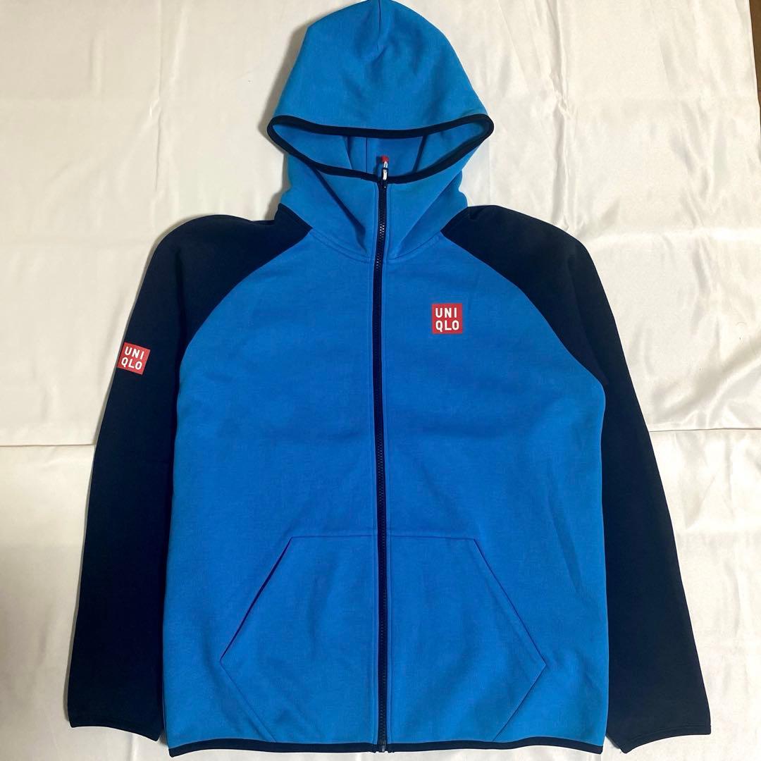 UNIQLO テニス 2015 錦織圭系 限定 XL 希少配色　ジップパーカー