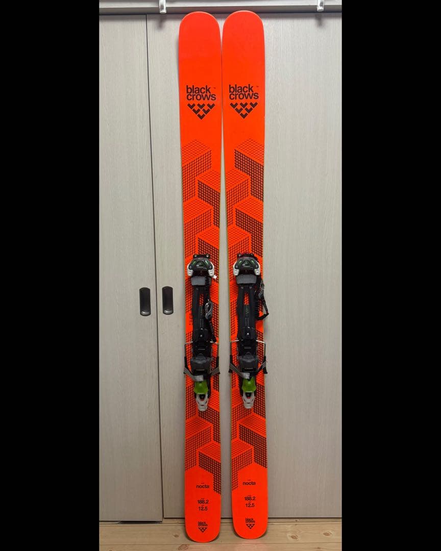 black crows nocta 188cm リーシュ&ソールカバー付