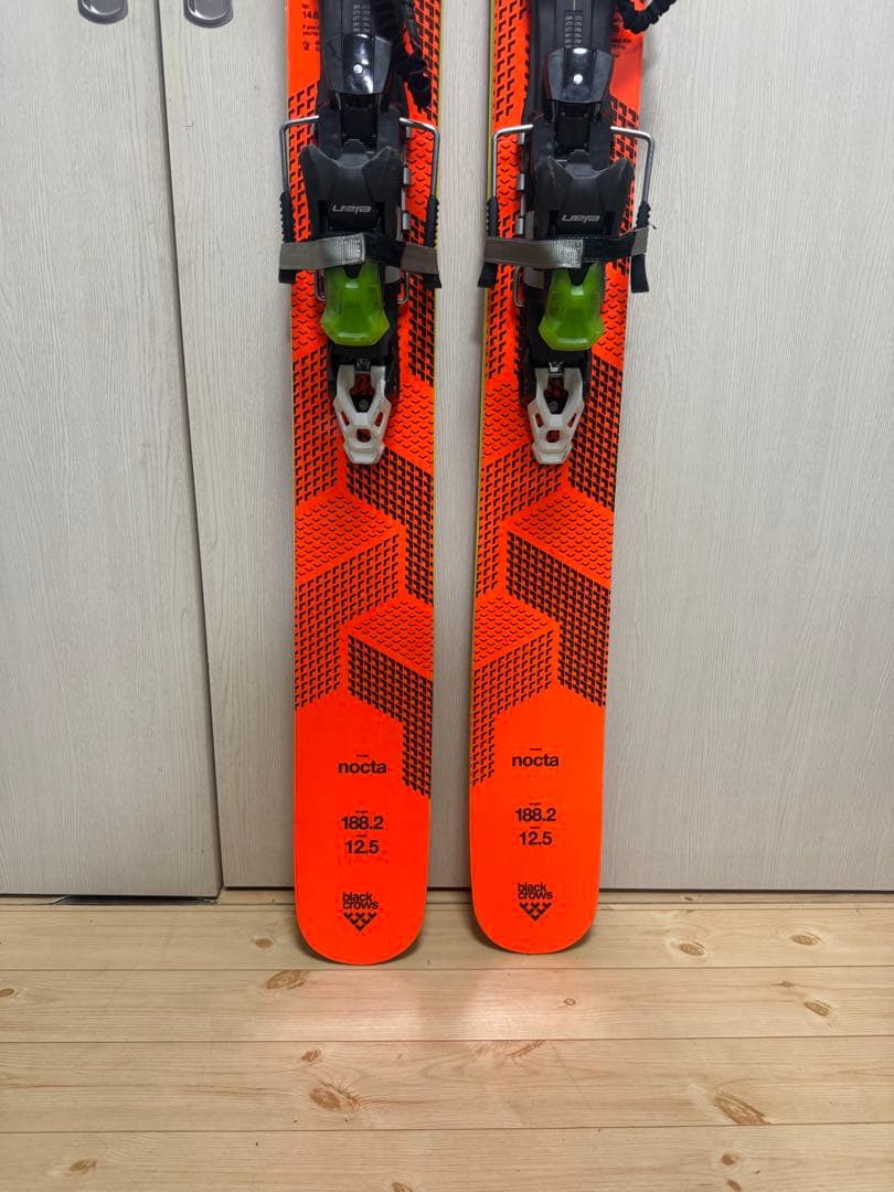 black crows nocta 188cm リーシュ&ソールカバー付