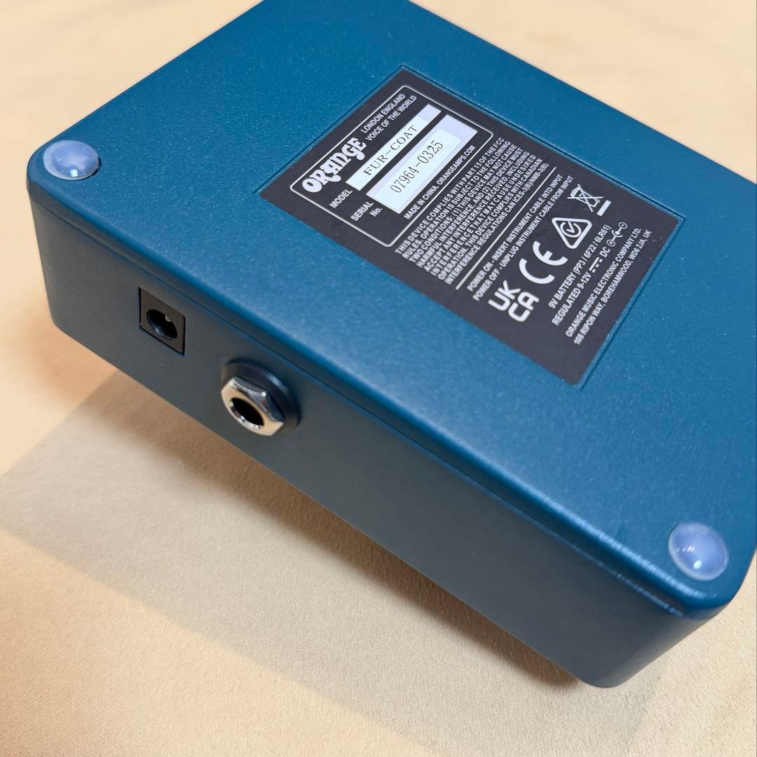 【美品】Orange fur coat Octave Fuzz エフェクター