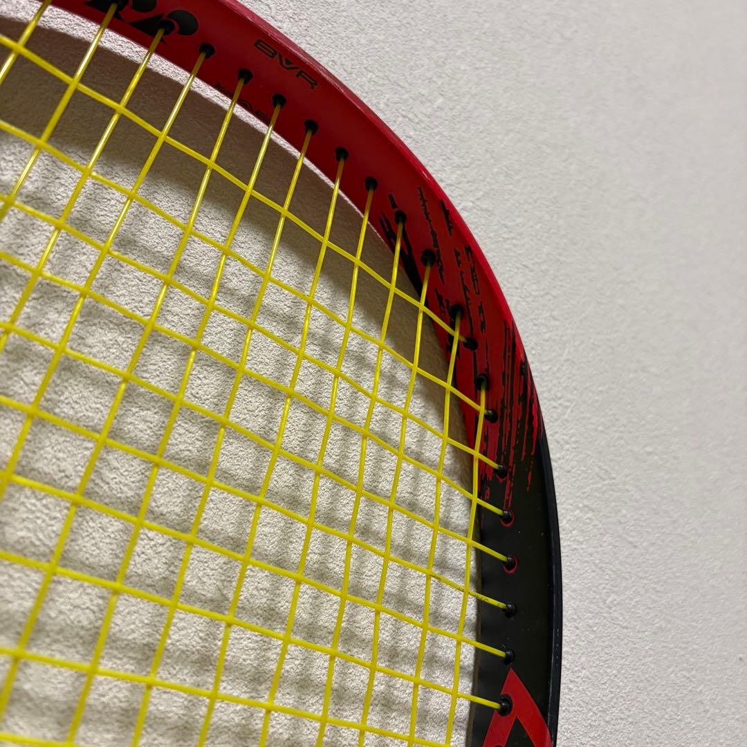 【極美品】YONEX ナノフォース 8V レブ フレイムレッド