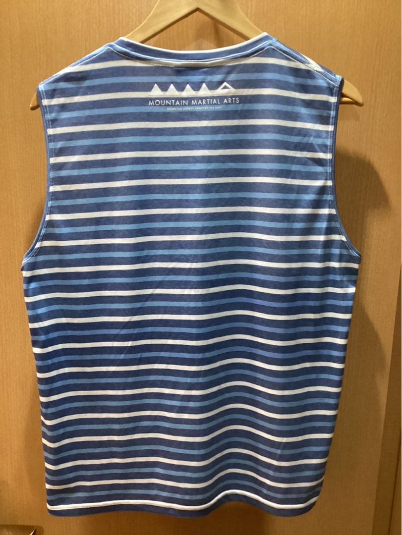 三津家着 マウンテンマーシャルアーツ MMA ノースリーブTシャツ 半袖 L