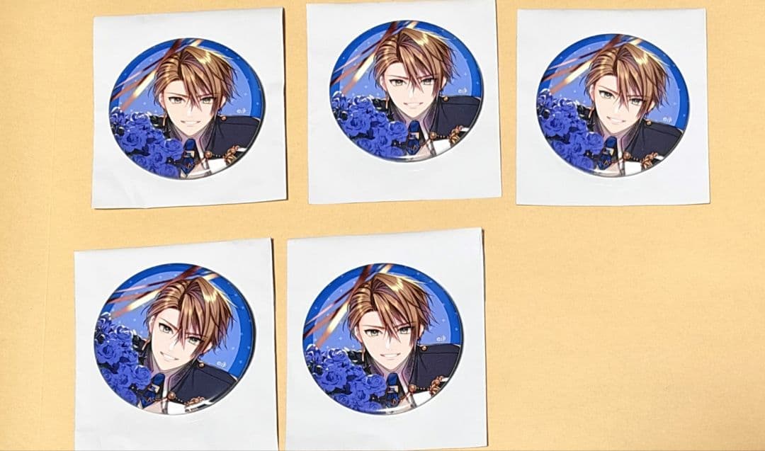 トラブル・マギア イザヤ 缶バッジ カウントダウンver 5点