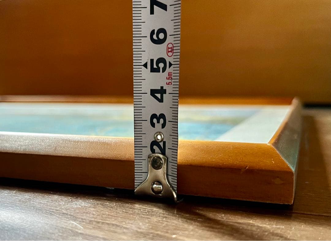 ★未使用★ゴッホ　アルルの跳ね橋　額装　印刷物