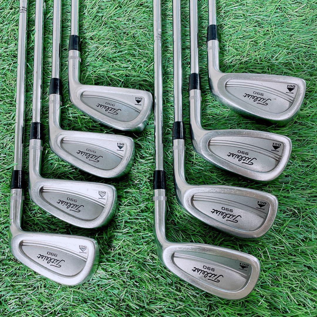 ゴルフ　メンズ　アイアン　セット　タイトリスト　DCI 990 入門　N1944