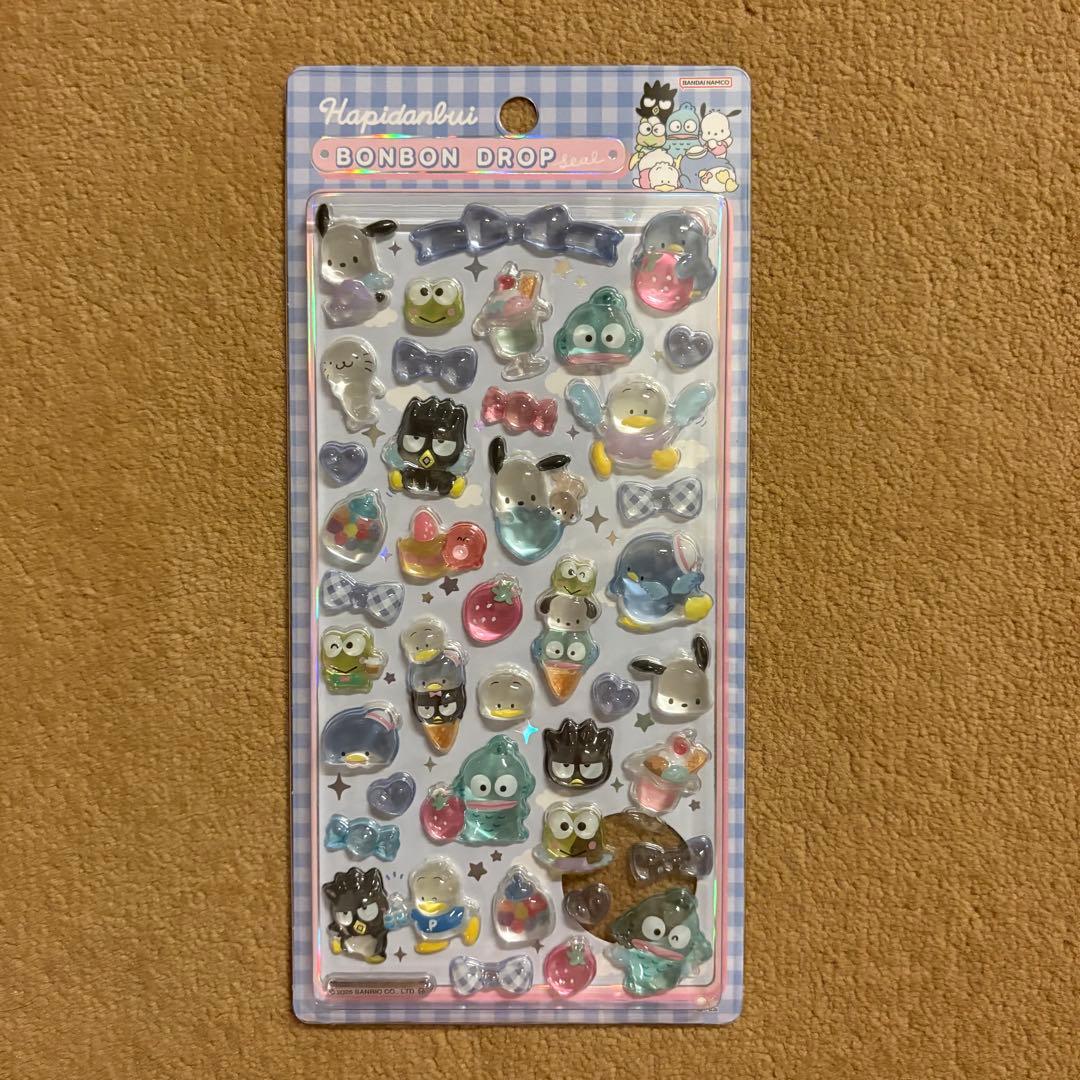サンリオ　ボンボンドロップシール　第二弾　全8種コンプリートセット