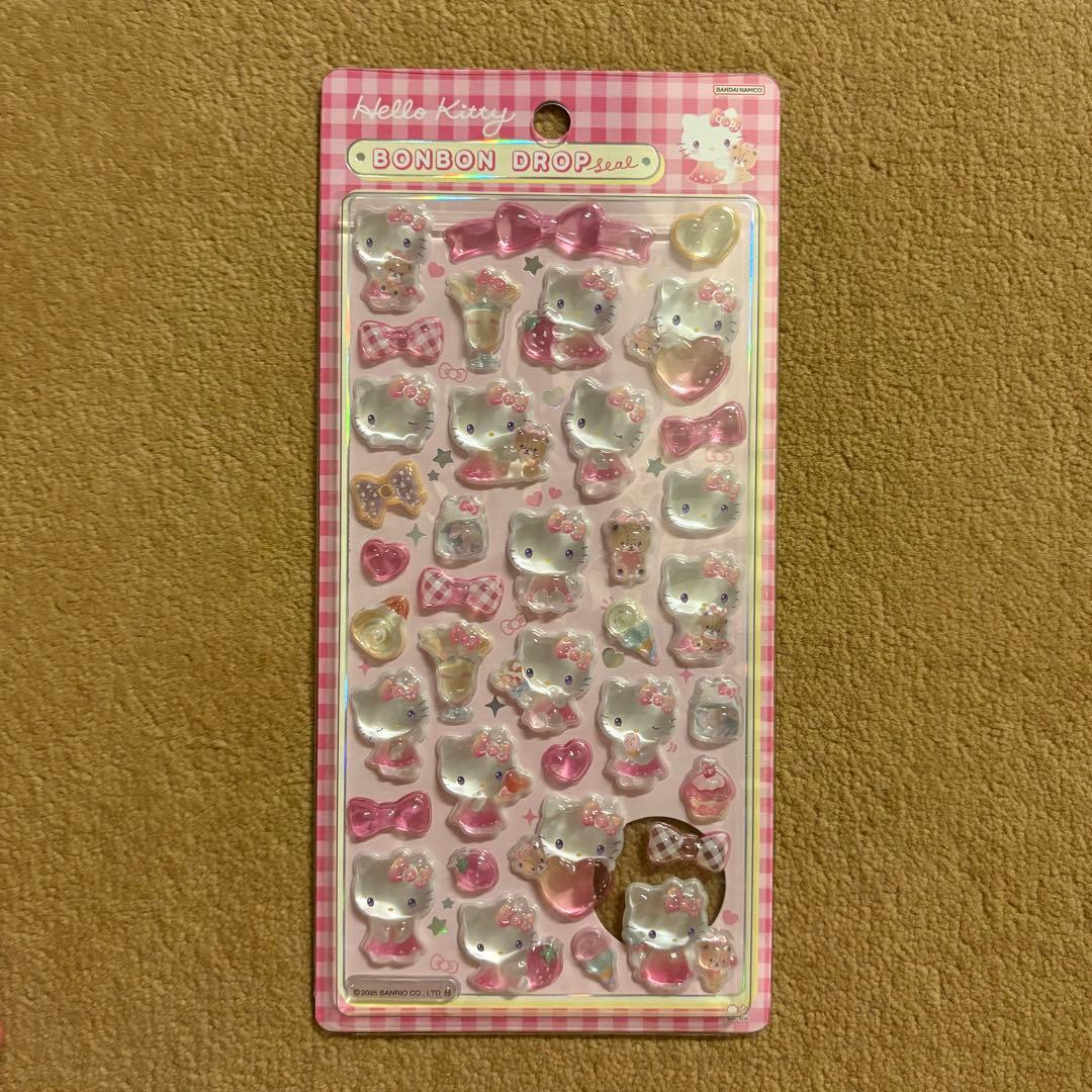 サンリオ　ボンボンドロップシール　第二弾　全8種コンプリートセット