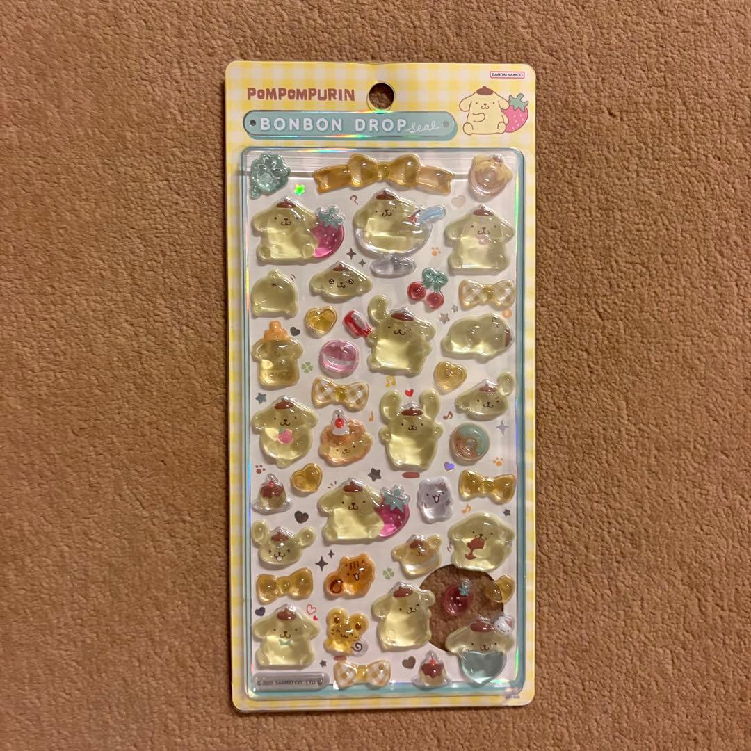 サンリオ　ボンボンドロップシール　第二弾　全8種コンプリートセット