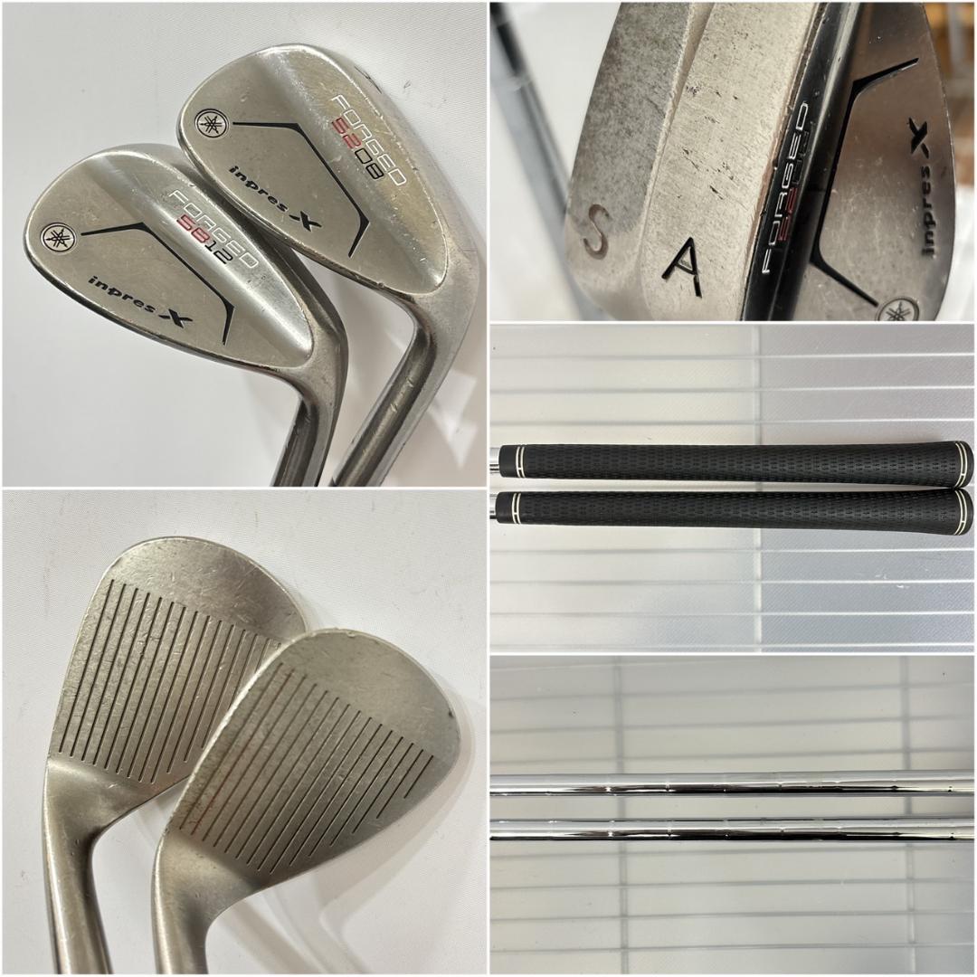 メンズ右利き初心者用　ヤマハ　インプレス　ゴルフクラブセット　W-2555