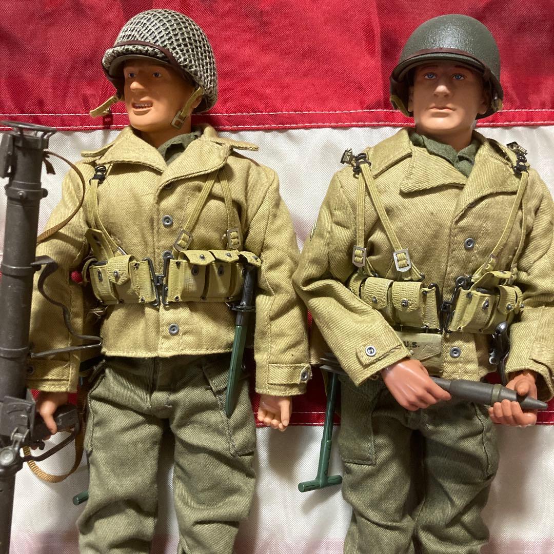 ドラゴンモデルズ製米陸軍第4歩兵師団　バズーカチーム2体セット(箱無し訳あり品)