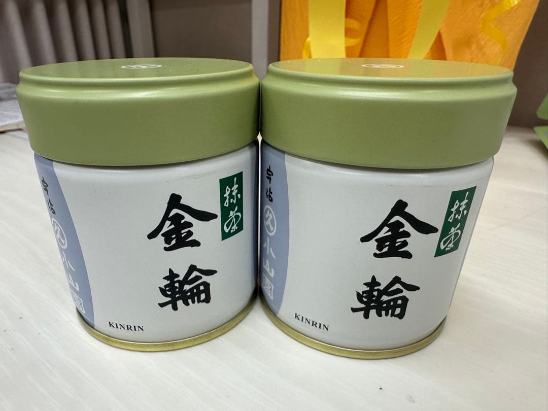 丸久小山園 金輪 抹茶 ４0g x2缶