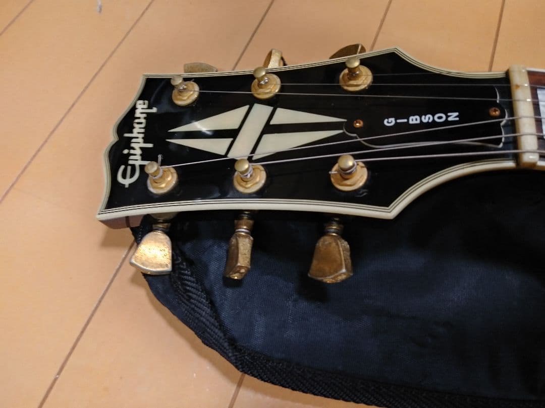 エピフォン　レスポールカスタム　ギブソンヘッド　MADE IN JAPAN