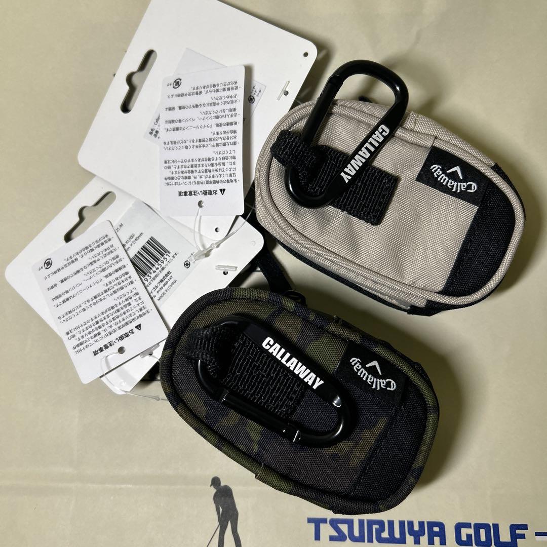 【新品・未使用】ボールケース４個まとめて　ジャックバニー２個、キャロウェイ２個