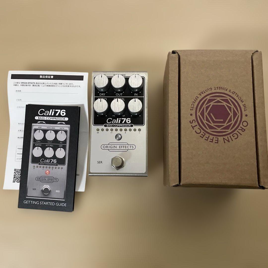 ORIGIN EFFECTS Cali76 Bass Compressor 美品