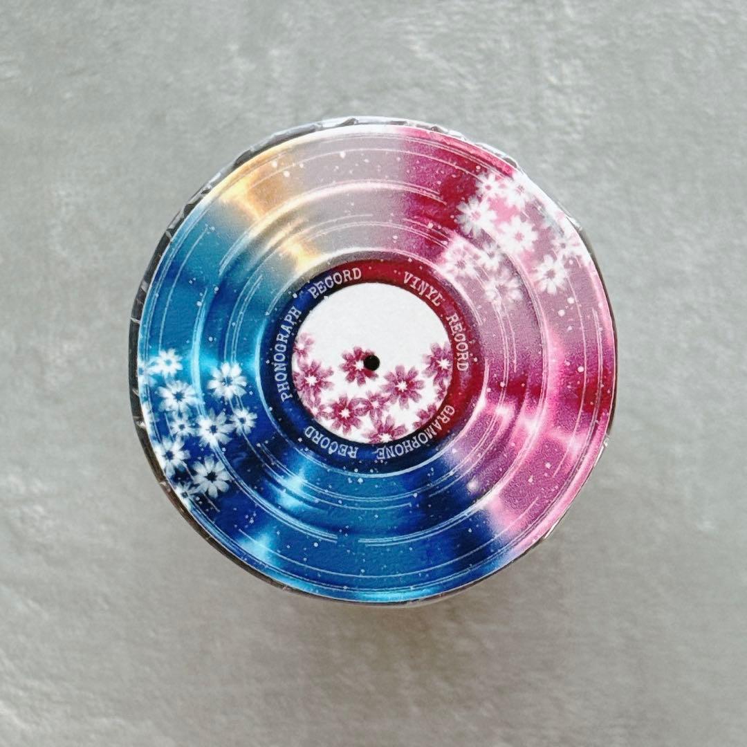 霖蓝汐原创手账《幻梦唱片》海外マスキングテープ　マステ 【2652】