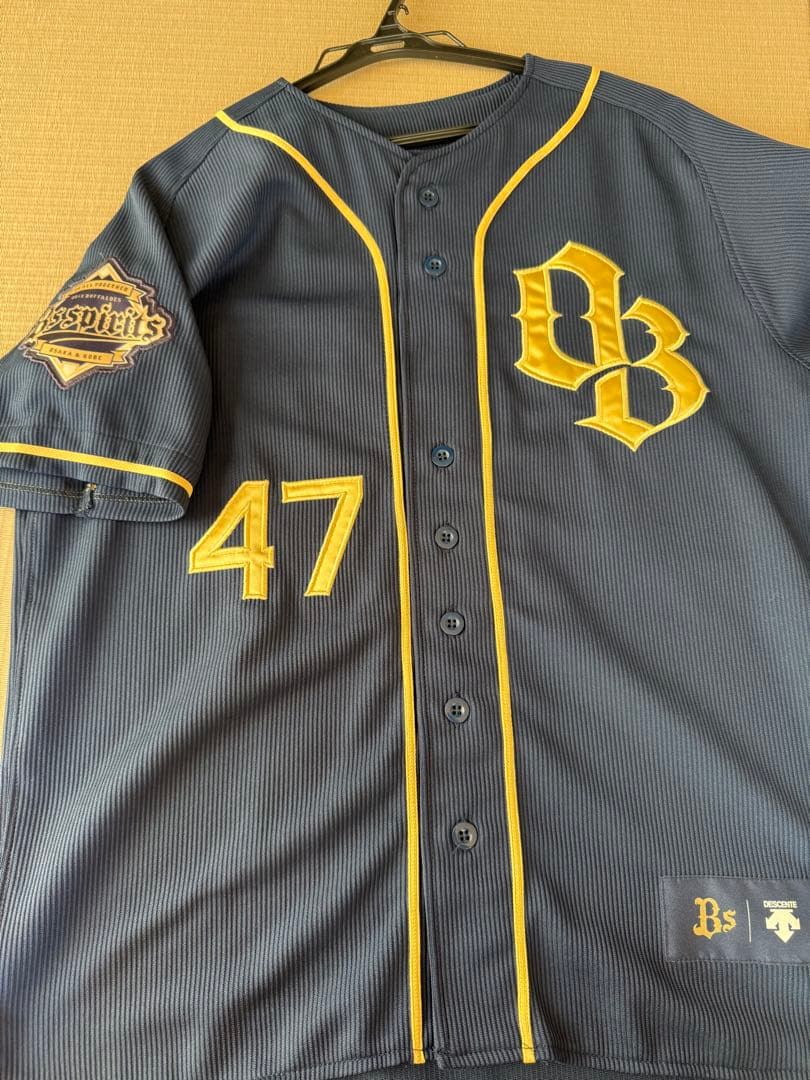 オリックスバファローズ　サードユニフォーム　2017年　47/海田