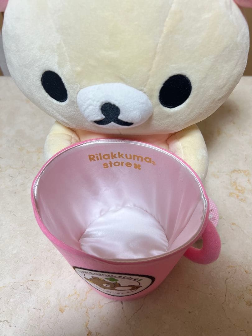 希少　レア商品　リラックマストア限定　コリラックマぬいぐるみ小物入れ　タグ付き