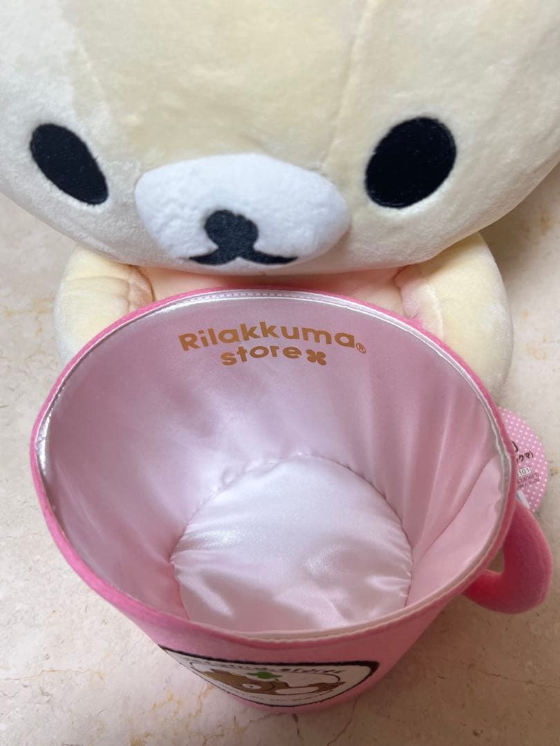 希少　レア商品　リラックマストア限定　コリラックマぬいぐるみ小物入れ　タグ付き
