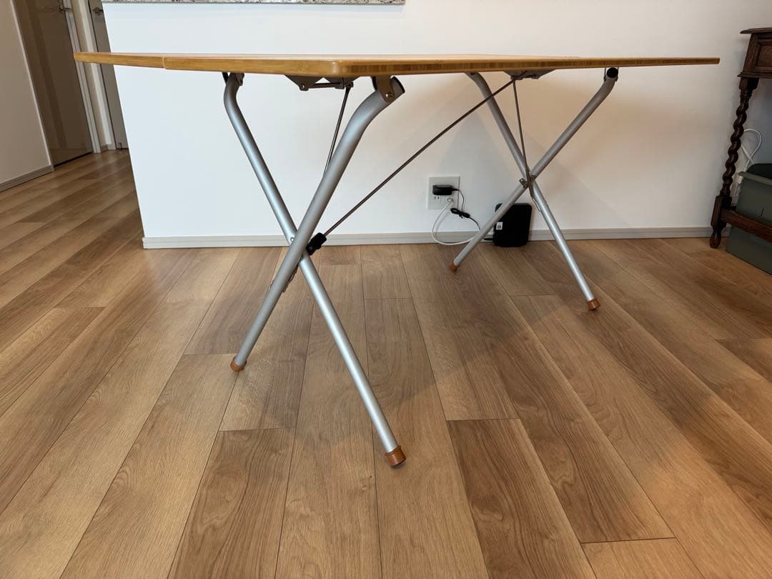 スノーピーク　ワンアクションテーブル ロング竹/ peak