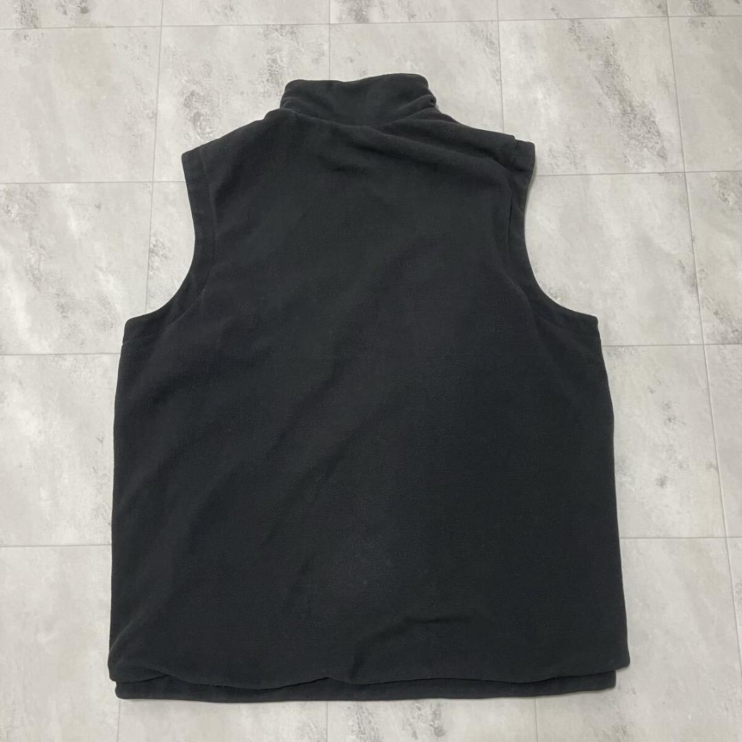 90s ナイキゴルフ リバーシブル ナイロンベスト フリースベスト 刺繍ロゴ