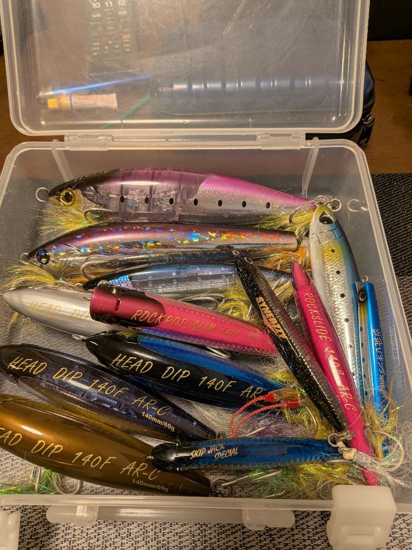 シマノ　平政　HEAD DIP 他　青物トップルアーセット 多色