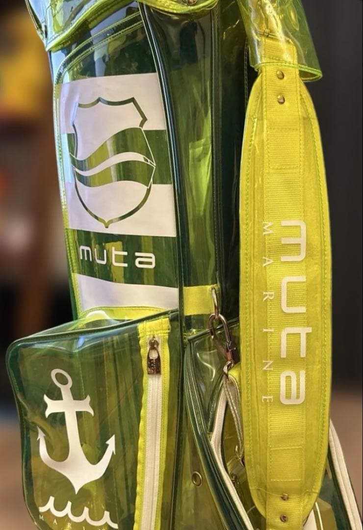 【k.F 】muta MARINE GOLF クリアキャディバッグ