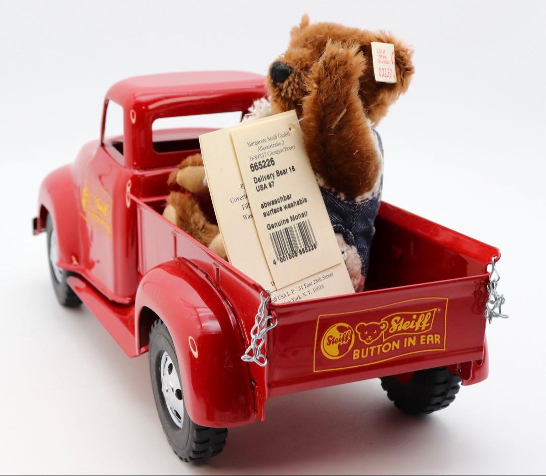 Steiff デリバリーマンとトラック U.S.A.1997年限定発売 新品