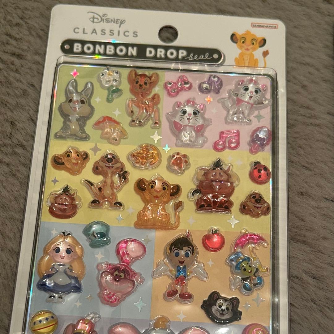 正規品 ボンボンドロップシール クラシック ディズニー プリンセス 2枚セット