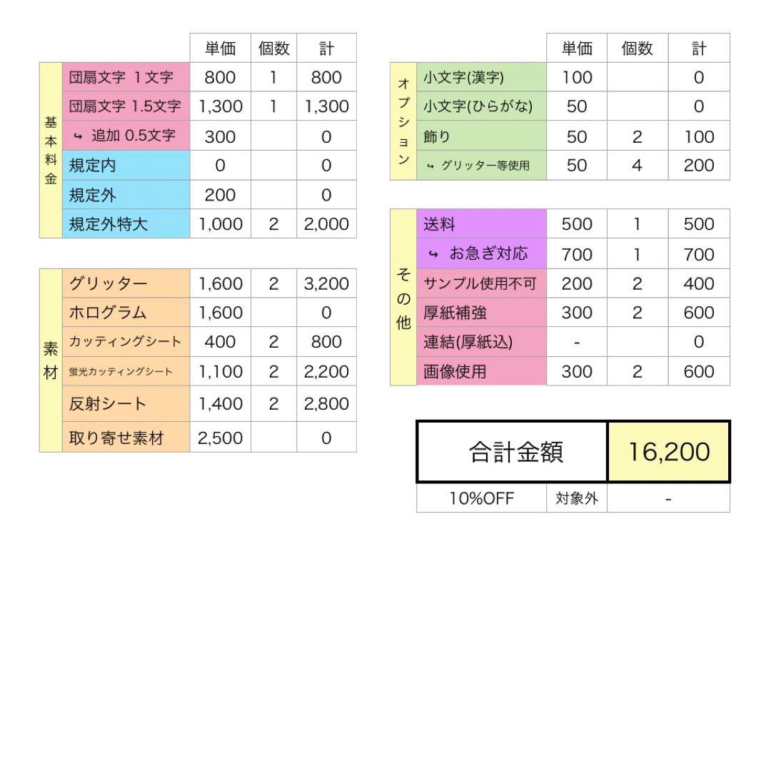 (1/14着)るる様 ❤︎ うちわ文字