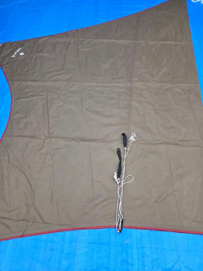 【美品】 peak コネクトタープヘキサ グレー FES-265