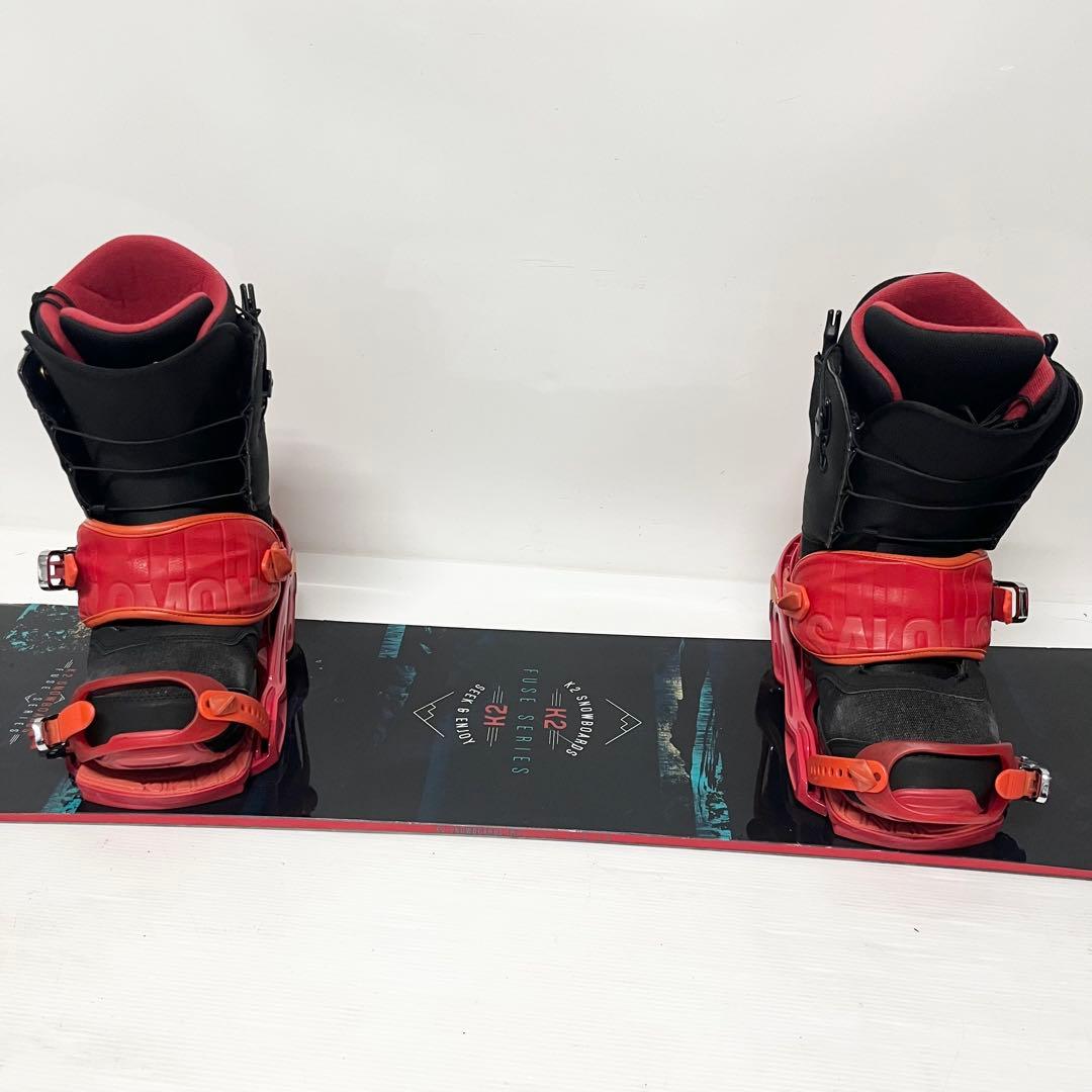 SALOMON スノボセット　K2 サロモン　スノーボード バイン　ブーツ　美品