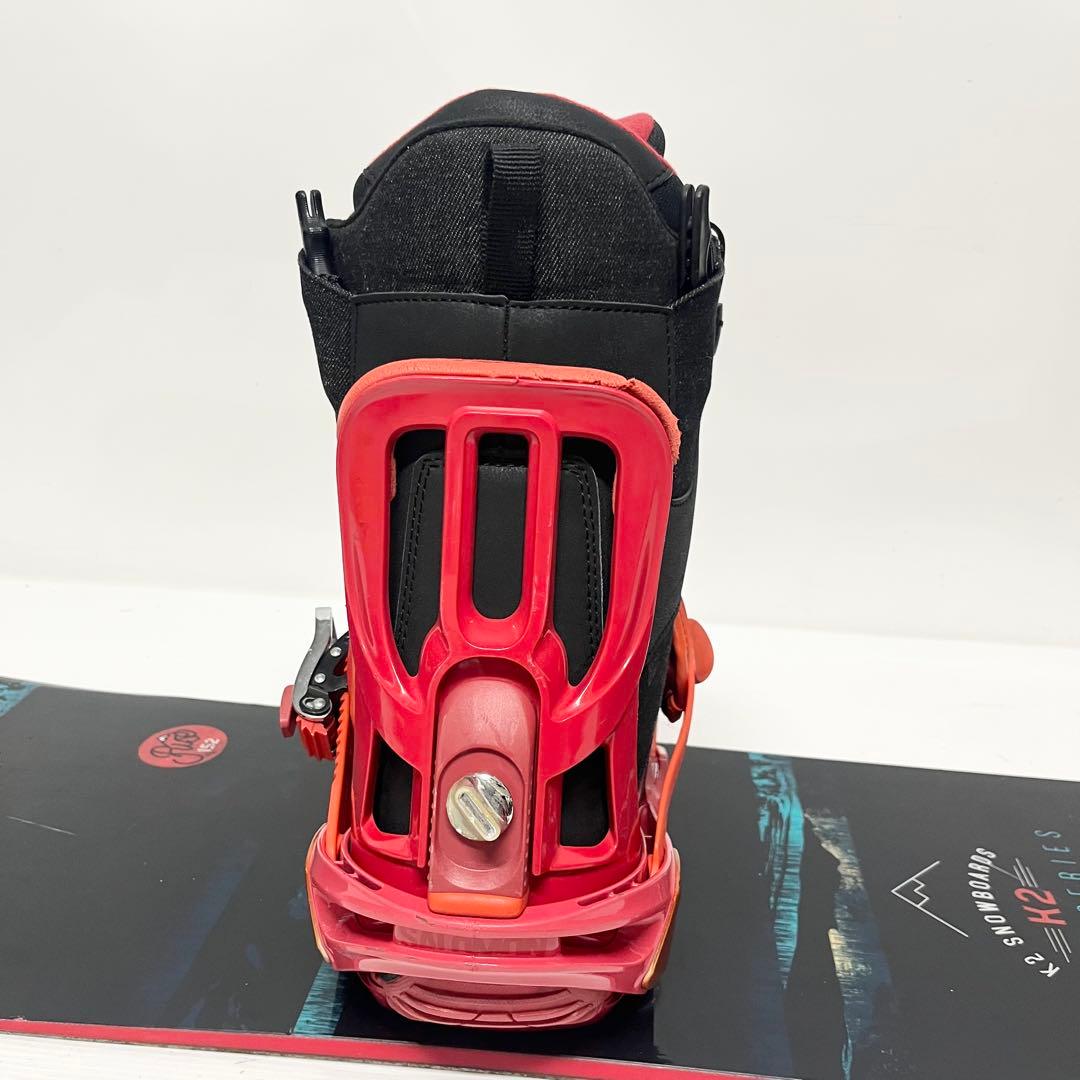 SALOMON スノボセット　K2 サロモン　スノーボード バイン　ブーツ　美品