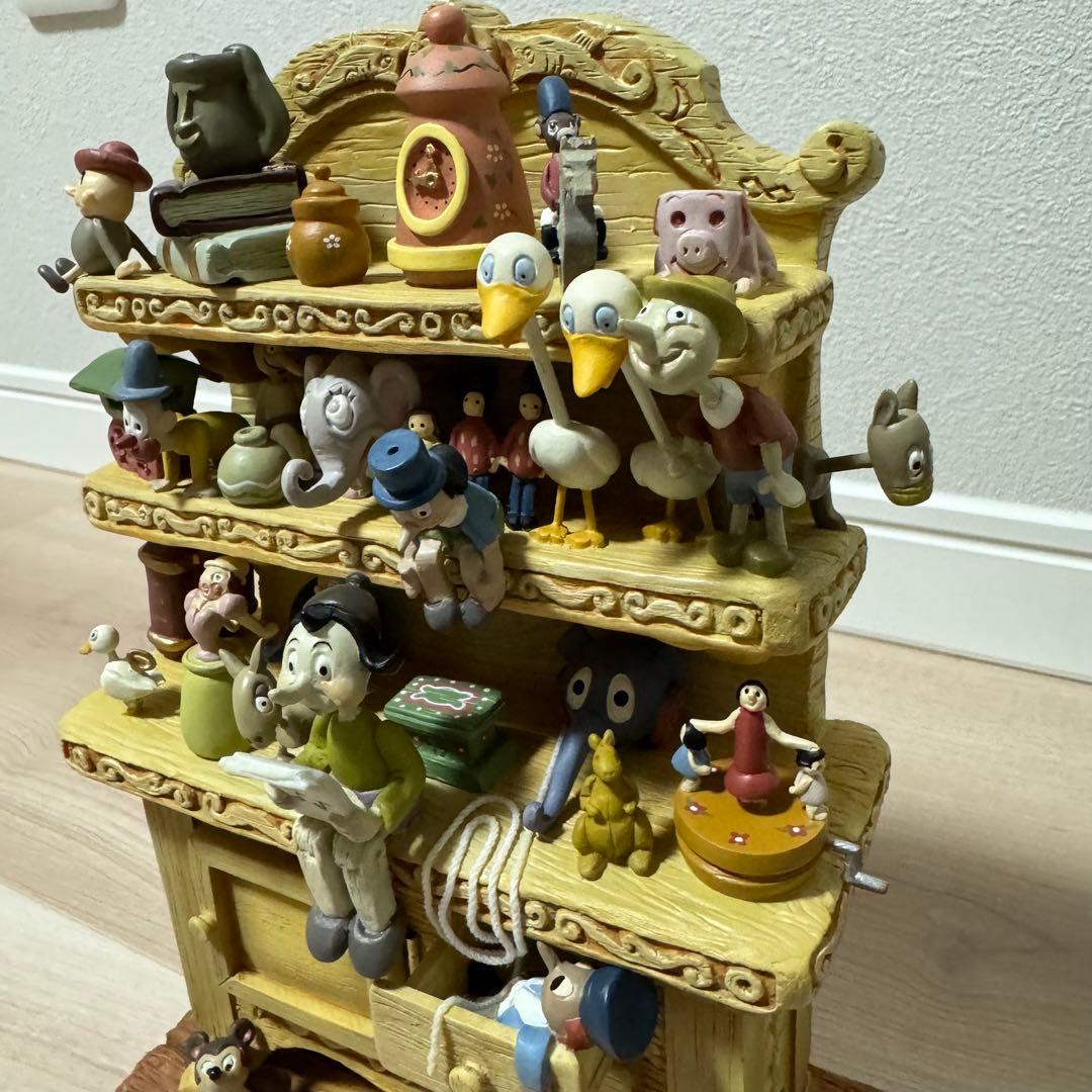 【超希少】WDCC ピノキオ Pinocchio ゼペットじいさんのおもちゃ棚