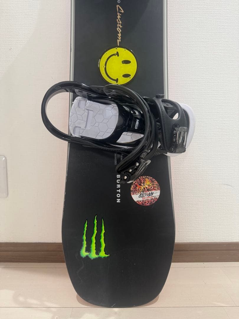 Burton Custom Smalls 125cm ビンディング付き