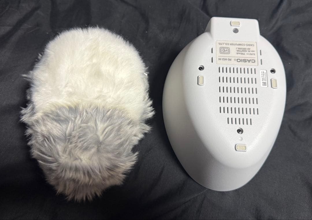 【最安値】　美品　カシオ　AIペット moflin(モフリン) シルバー