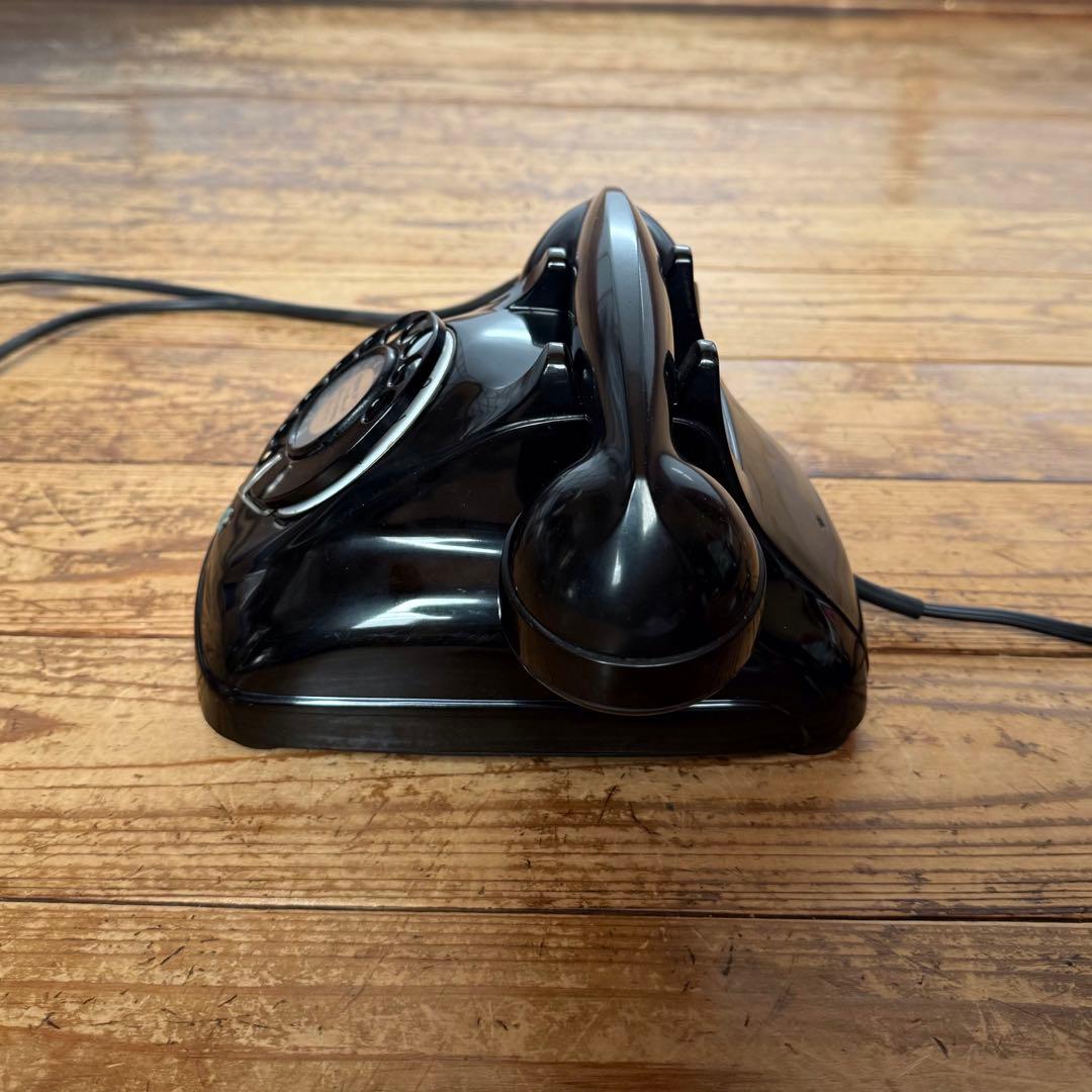 昭和 電話 黒電話 4号 レトロ 電電公社 ビンテージ 古道具 アンティーク