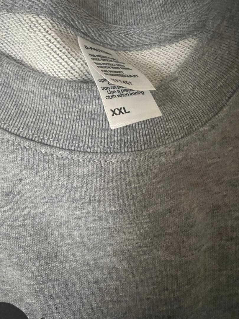 藤沢なな　もんじょり 10周年　トレーナー グレーXXL