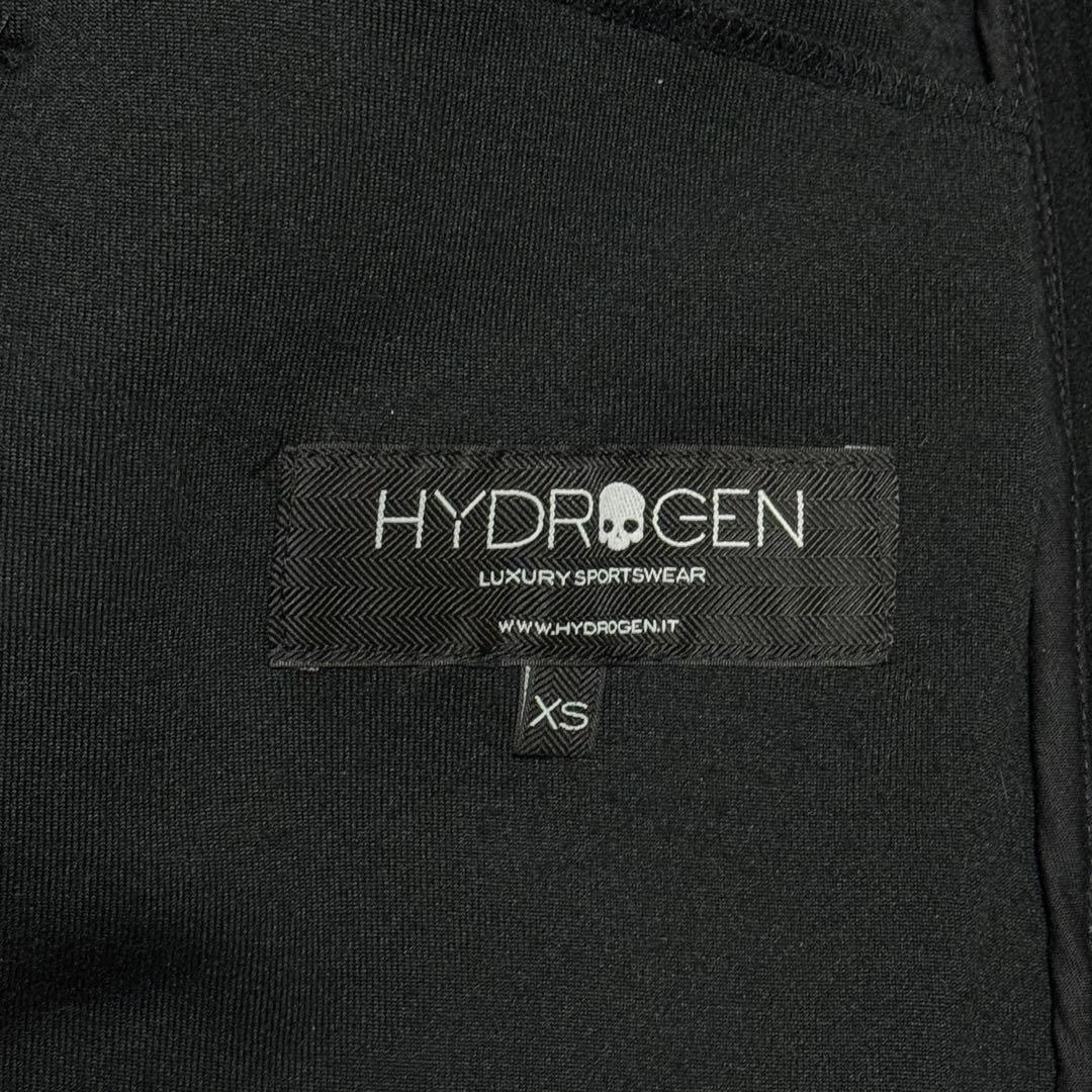 HYDROGEN GOLF フリース ジップジャケット ブラック メンズ XS