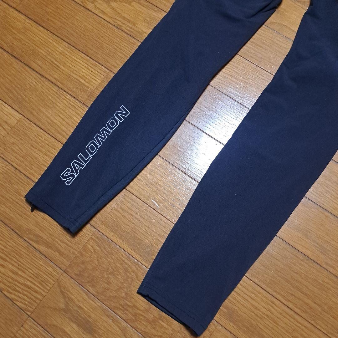 【美品】サロモンGORE-TEX WINDSTOPPER ランニングタイツ