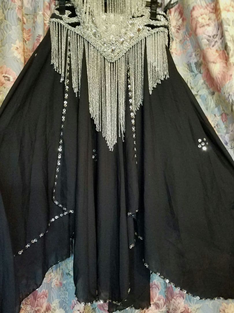 ベリーダンス衣装　オリエンタル　ブラベルト　スカート