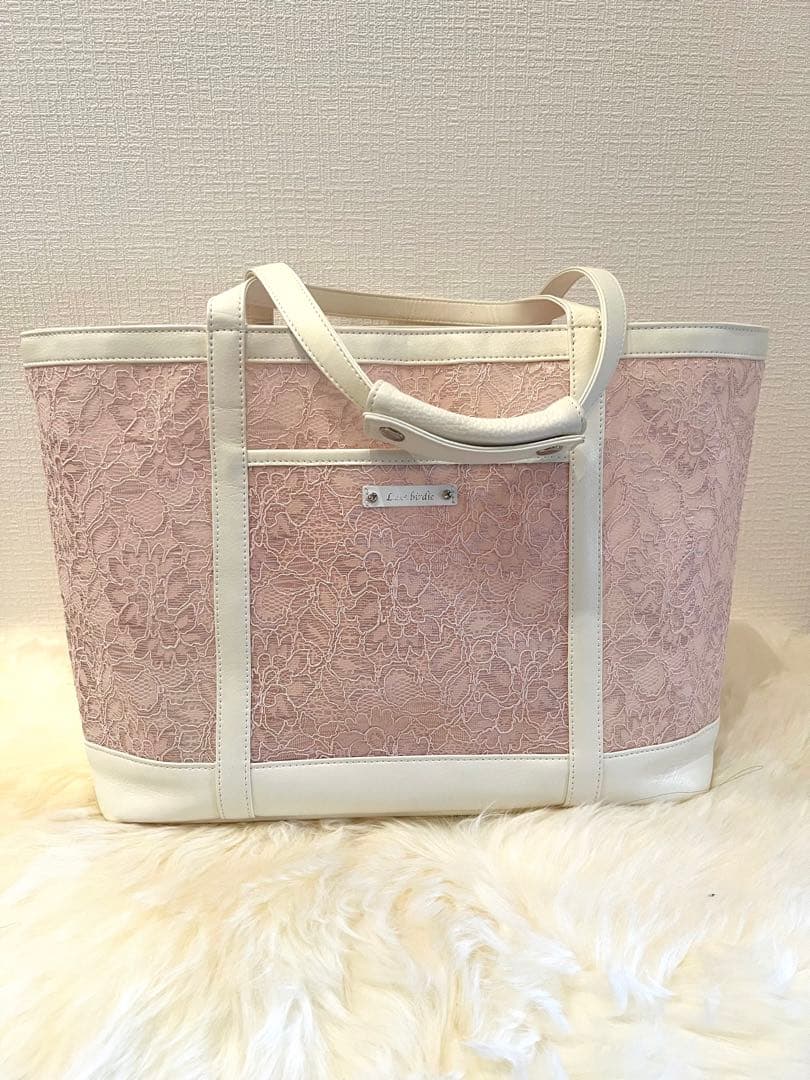 Luxe birdie レースメッシュキャリー ホワイト リュクスバーディ